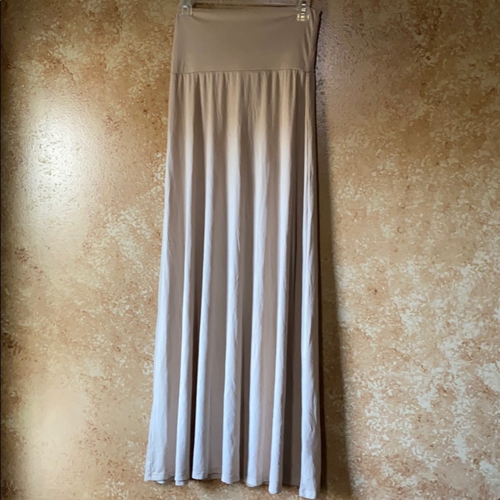 Frumos maxi high waisted skirt